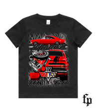 Load image into Gallery viewer, HK MONARO 327 GTS (RED) KIDS T-SHIRT