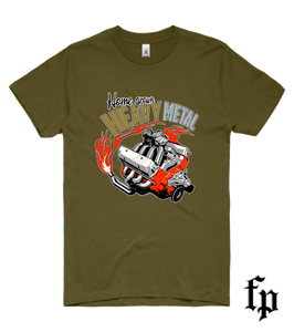 HOLDEN V8 ENGINE MENS T-SHIRT