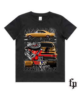 HK MONARO 327 GTS (GOLD) KIDS T-SHIRT