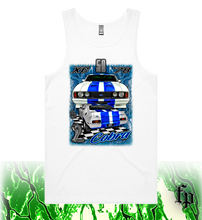 Load image into Gallery viewer, 78 FORD XC COBRA 351 - BLUE STORM - MENS SINGLET