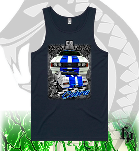 78 FORD XC COBRA 351 - GREY STORM - MENS SINGLET