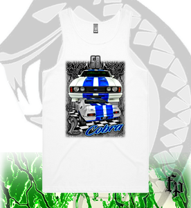 78 FORD XC COBRA 351 - GREY STORM - MENS SINGLET