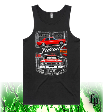 68 FORD XT GT FALCON - SINGLET -MENS