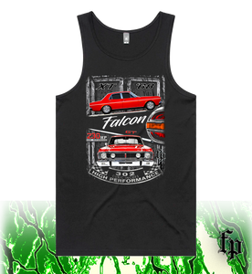 68 FORD XT GT FALCON - SINGLET -MENS