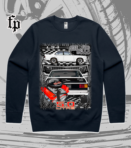 74 LH TORANA SL/R 5000 (White) MENS JUMPER