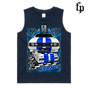 78 FORD XC COBRA 351 - TANK TOP - KIDS