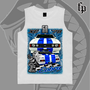 78 FORD XC COBRA 351 - TANK TOP - KIDS