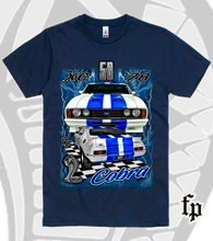 Load image into Gallery viewer, 78 FORD XC COBRA 351 - BLUE STORM - MENS T-SHIRT