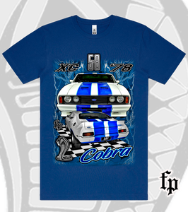 78 FORD XC COBRA 351 - BLUE STORM - MENS T-SHIRT