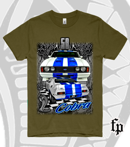 78 FORD XC COBRA 351 - GREY STORM - MENS T-SHIRT