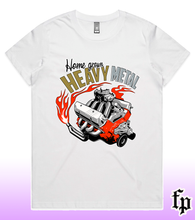 Load image into Gallery viewer, HOLDEN V8 ENGINE LADIES T-SHIRT