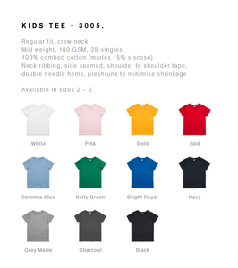 HK MONARO 327 GTS (RED) KIDS T-SHIRT