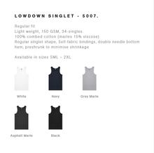 Load image into Gallery viewer, 78 FORD XC COBRA 351 - GREY STORM - MENS SINGLET