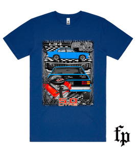 74 LH SL/R 5000 TORANA (AZZURE) T-SHIRT