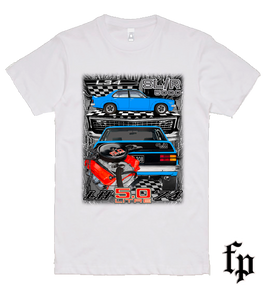 74 LH SL/R 5000 TORANA (AZZURE) T-SHIRT