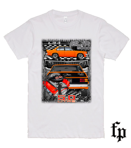 74 LH SL/R 5000 TORANA (SAFFRON) T-SHIRT