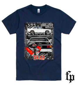 74 LH SL/R 5000 TORANA (WHITE) T-SHIRT