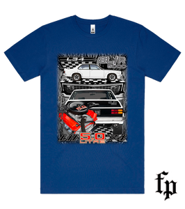 74 LH SL/R 5000 TORANA (WHITE) T-SHIRT