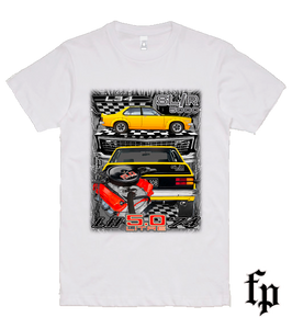 74 LH SL/R 5000 TORANA (YELLOW) T-SHIRT