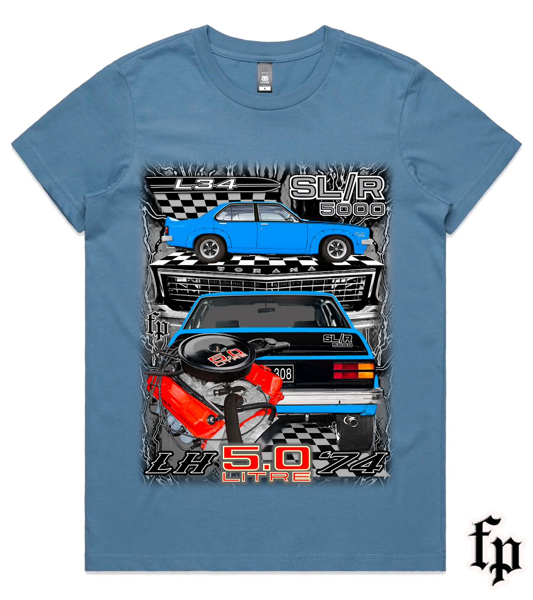 74 LH TORANA SL/R 5000 (Azzure) T-SHIRT LADIES