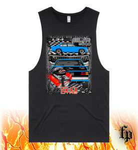 74 LH SL/R 5000 TORANA (AZZURE) UNISEX TANK TOP