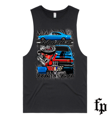 HK MONARO 327 GTS (BLUE) UNISEX TANK TOP