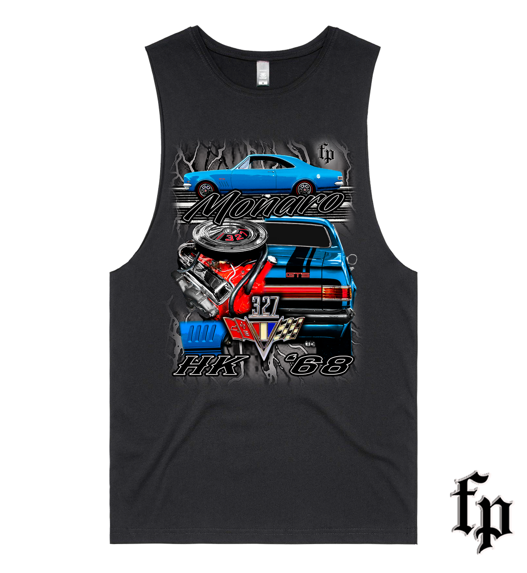 HK MONARO 327 GTS (BLUE) UNISEX TANK TOP