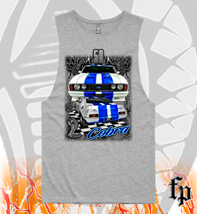 78 FORD XC COBRA 351 - GREY STORM - UNISEX TANK TOP