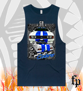 78 FORD XC COBRA 351 - GREY STORM - UNISEX TANK TOP