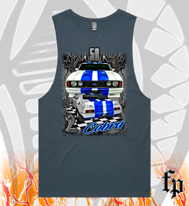 78 FORD XC COBRA 351 - GREY STORM - UNISEX TANK TOP