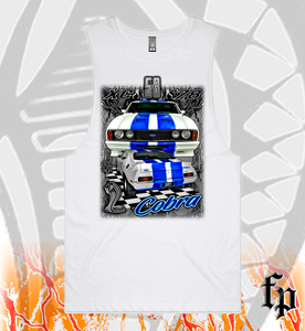 78 FORD XC COBRA 351 - GREY STORM - UNISEX TANK TOP