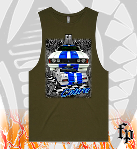 78 FORD XC COBRA 351 - GREY STORM - UNISEX TANK TOP