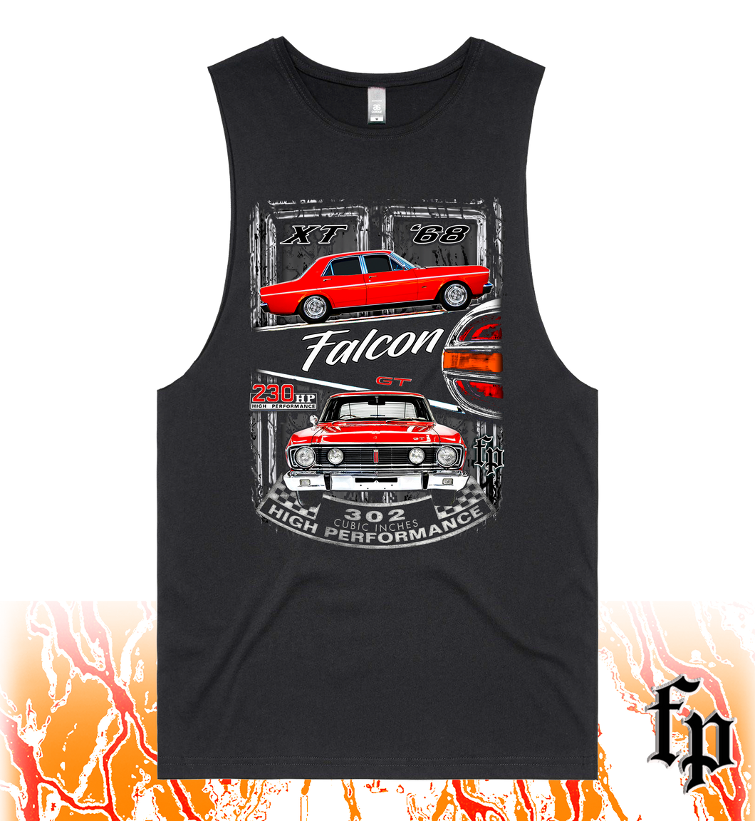 68 FORD XT GT FALCON - UNISEX TANK TOP