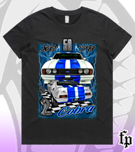 Load image into Gallery viewer, 78 FORD XC COBRA 351 - BLUE STORM- T-SHIRT - LADIES