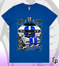 Load image into Gallery viewer, 78 FORD XC COBRA 351 - BLUE STORM- T-SHIRT - LADIES