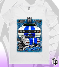 Load image into Gallery viewer, 78 FORD XC COBRA 351 - BLUE STORM- T-SHIRT - LADIES