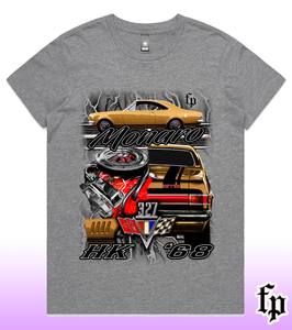 HK MONARO 327 GTS (GOLD) LADIES T-SHIRT