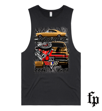 HK MONARO 327 GTS (GOLD) UNISEX TANK TOP