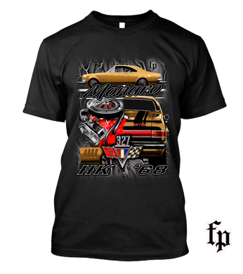 HK MONARO 327 GTS  (GOLD) T-SHIRT