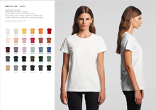 Load image into Gallery viewer, HOLDEN V8 ENGINE LADIES T-SHIRT