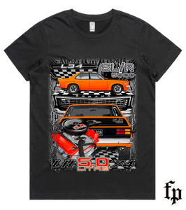 74 LH TORANA SL/R 5000 (Saffron) T-SHIRT LADIES