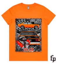 Load image into Gallery viewer, 74 LH TORANA SL/R 5000 (Saffron) T-SHIRT LADIES