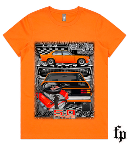 74 LH TORANA SL/R 5000 (Saffron) T-SHIRT LADIES