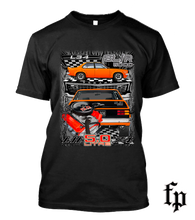 Load image into Gallery viewer, 74 LH SL/R 5000 TORANA (SAFFRON) T-SHIRT