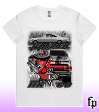 Load image into Gallery viewer, HK MONARO 327 GTS (SILVER) LADIES T-SHIRT