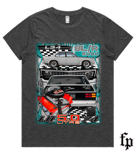 74 LH TORANA SL/R 5000 (SILVER) T-SHIRT LADIES