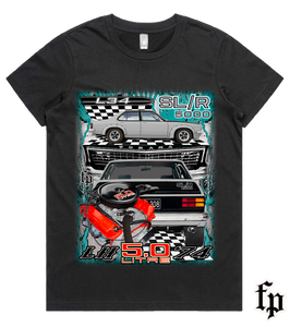 74 LH TORANA SL/R 5000 (SILVER) T-SHIRT LADIES