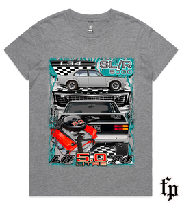 74 LH TORANA SL/R 5000 (SILVER) T-SHIRT LADIES