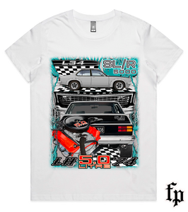 74 LH TORANA SL/R 5000 (SILVER) T-SHIRT LADIES