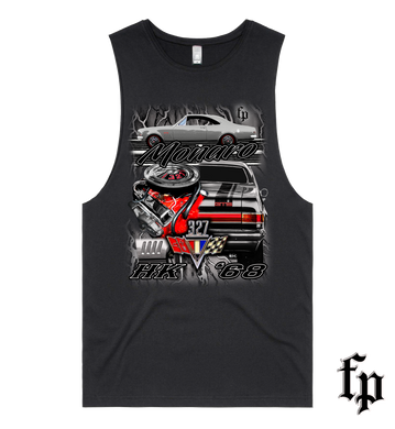 HK MONARO 327 GTS (SILVER) UNISEX TANK TOP